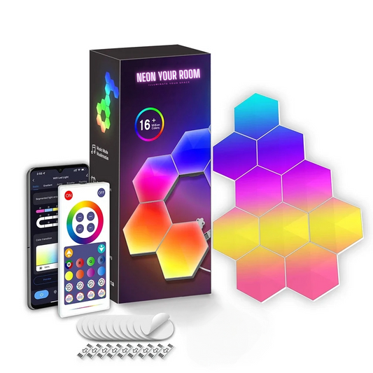 Smart LED Hexagonal Light Panels