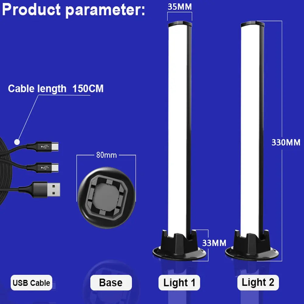 Smart LED Desktop Gaming Lights